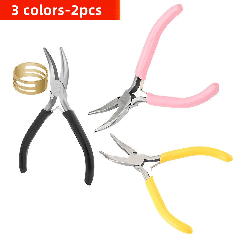 Jewelry Making Pliers - 2 buah Tang Mulut Lengkung Seri