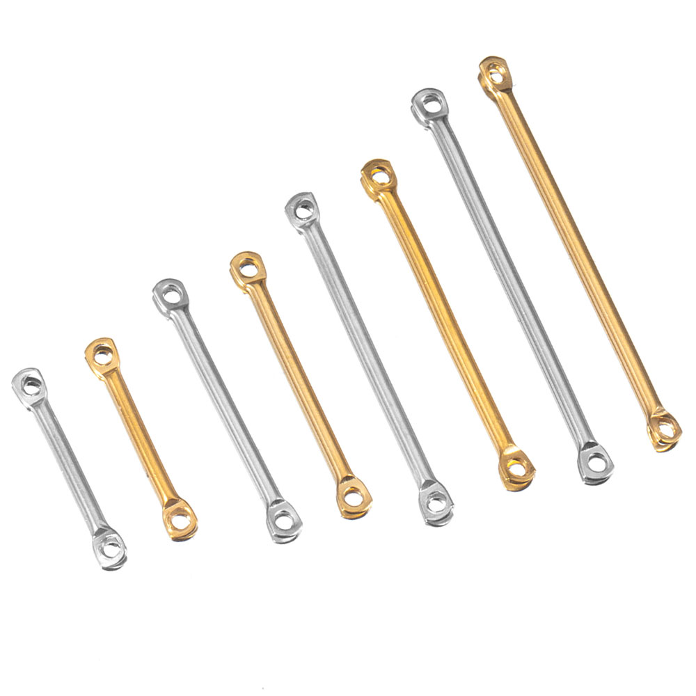 Jewelry Making Rivets - 20 Buah Konektor Kepala Datar Baja