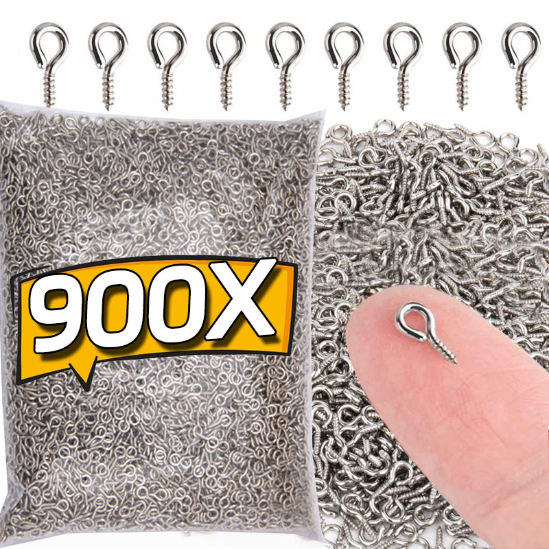 Jewelry Making Rivets - 8/10mm sekrup Mini PIN mata logam