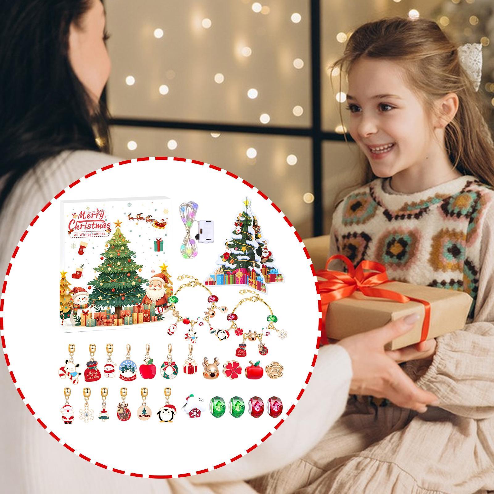 Jewelry Making Kit For Kids - Kit Pembuatan Gelang Kalender Hitung Mundur