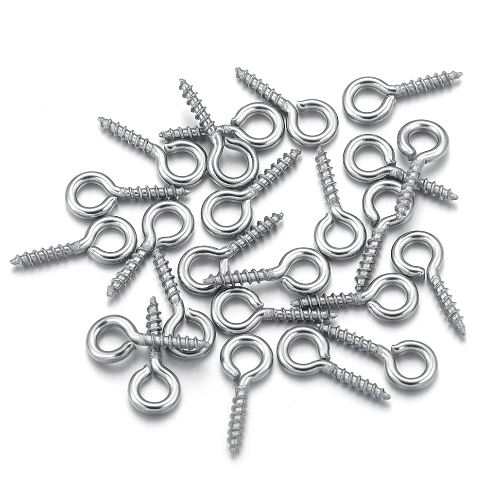 Jewelry Making Rivets - 100 Buah/Lot Pin Mata Sekrup Mini