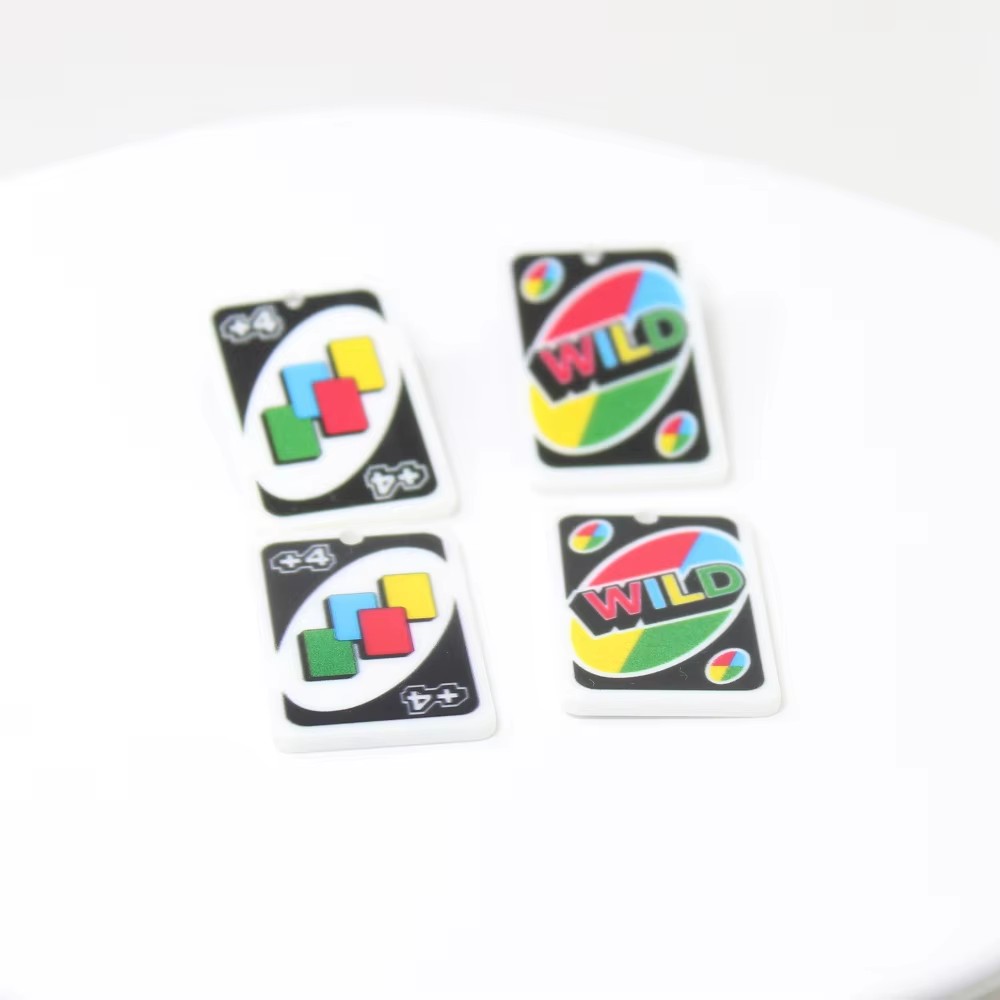 8 Buah/Lot Liontin 2 Sisi Pipi - Jewelry Making Game ulasan dan harga