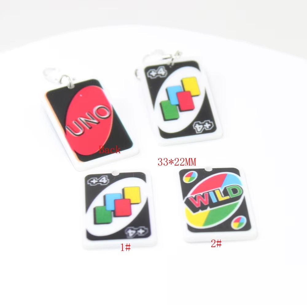 8 Buah/Lot Liontin 2 Sisi Pipi - Jewelry Making Game ulasan dan harga