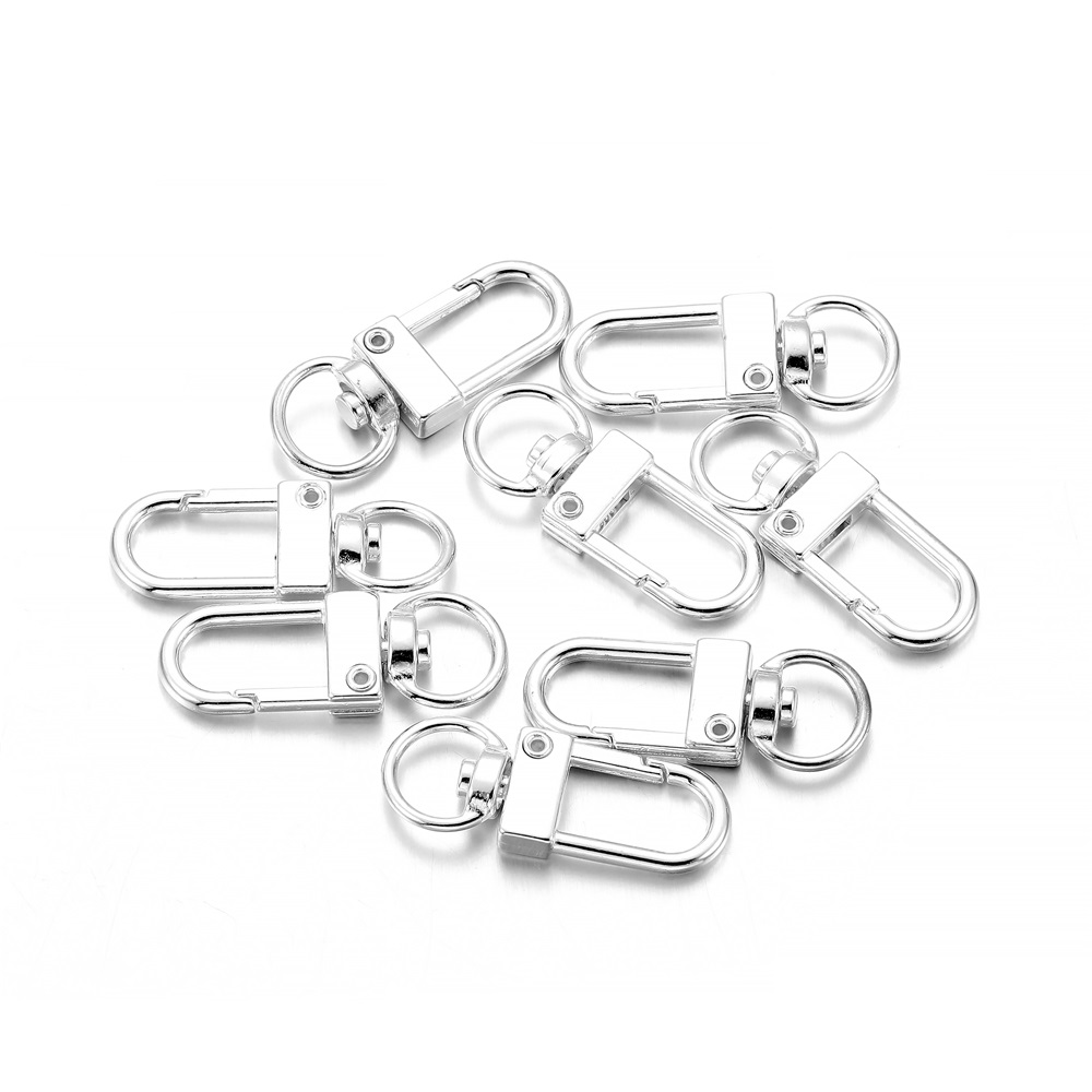 10pcs/pak Pengait Lobster Puta - Jewelry Making Metal ulasan dan harga