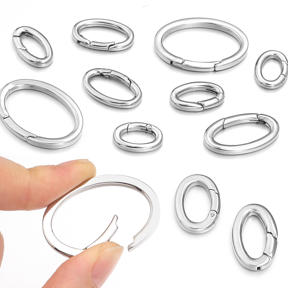 1 Buah Gesper Pegas Baja Tahan - Jewelry Making A Ring ulasan dan harga