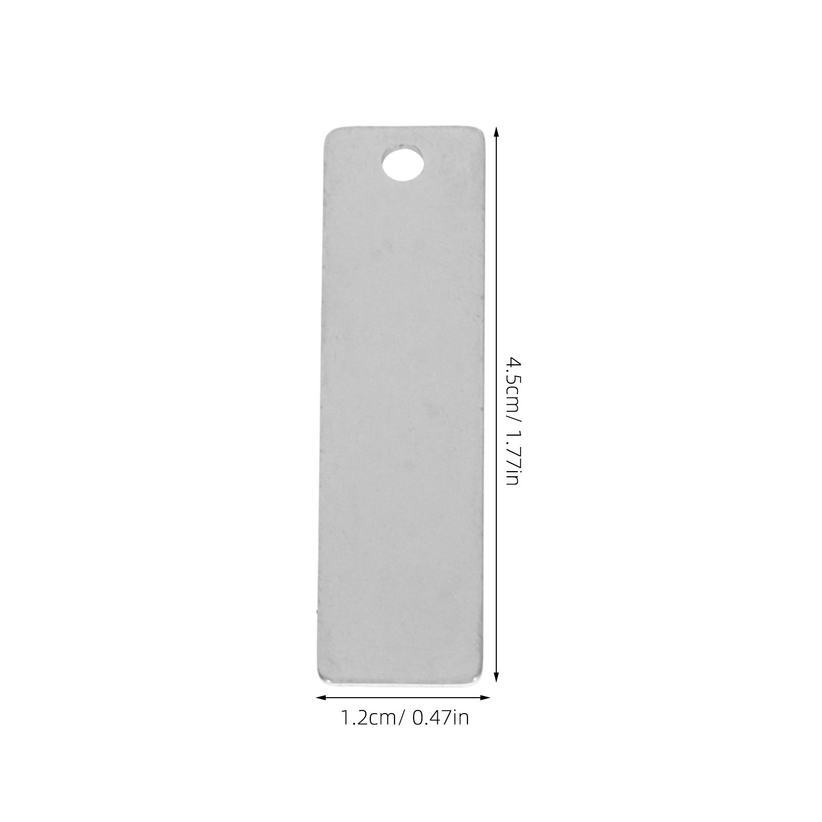 30 buah label kosong dari baja - Jewelry Making Metal ulasan dan harga