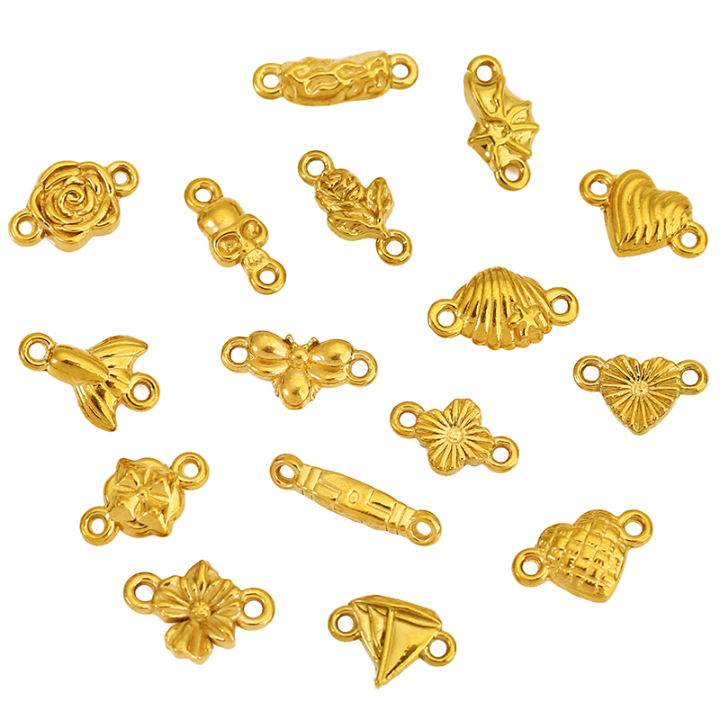 20 buah liontin baja tahan kar - Jewelry Making Beginners ulasan dan harga