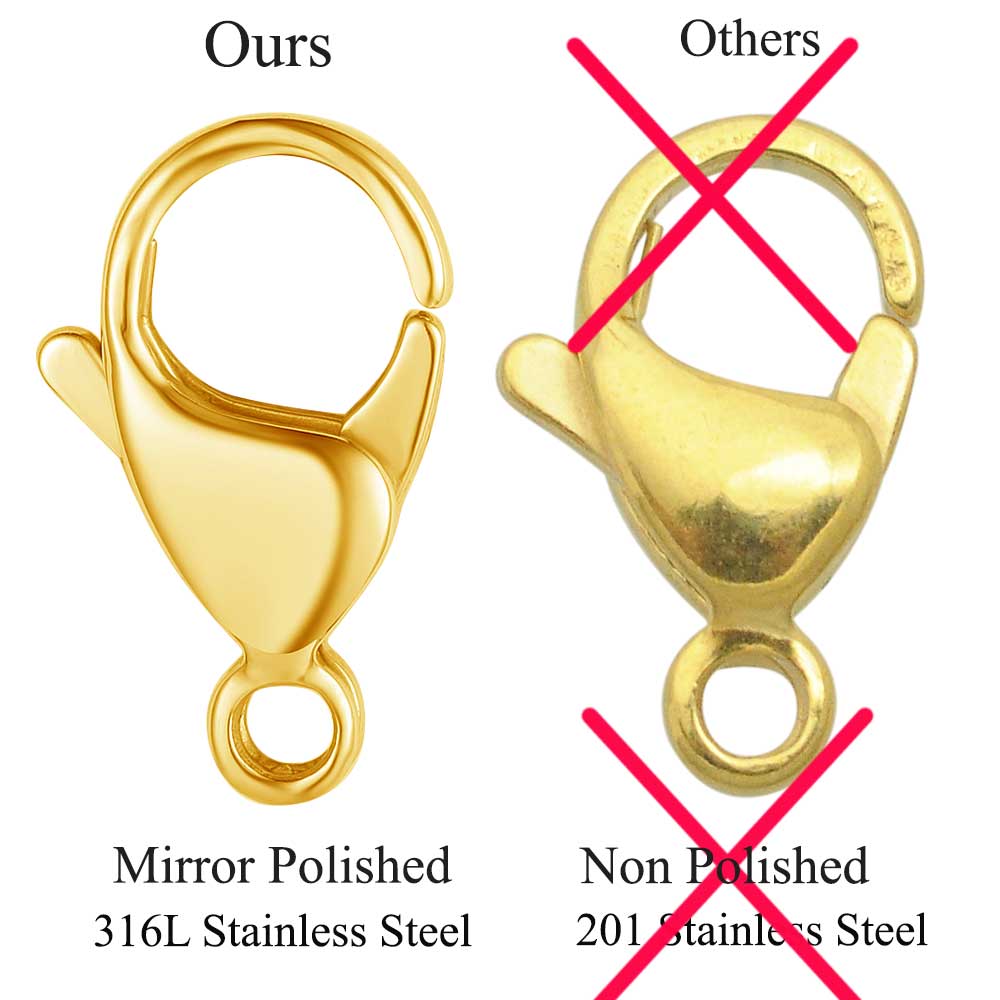 Klip Lobster Baja Tahan Karat  - Jewelry Making Metal ulasan dan harga