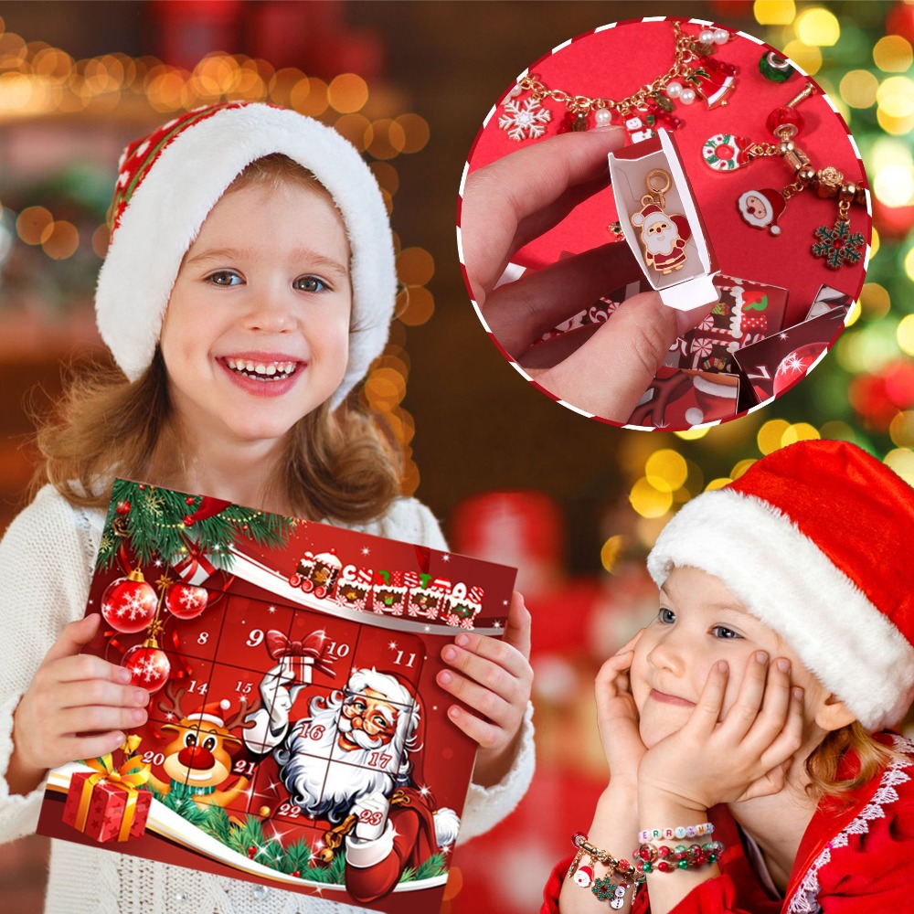 Kit Pembuatan Gelang Kalender  - Jewelry Making Kit For Kids ulasan dan harga