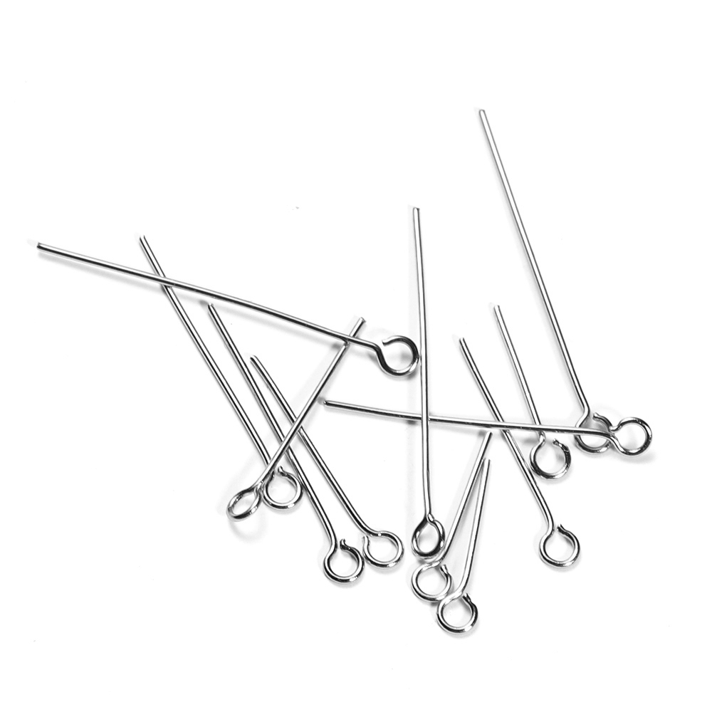 100 buah 0.6mm baja tahan kara - Jewelry Making Rivets ulasan dan harga