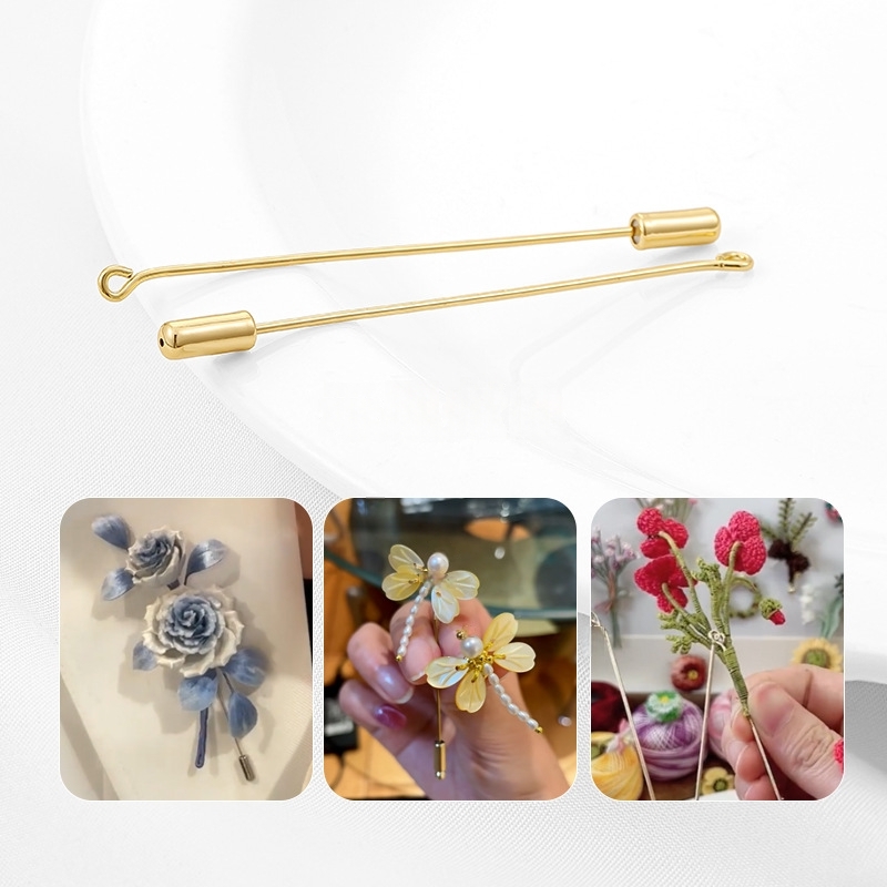 20Pcs Bros Logam, Jarum Peniti - Jewelry Making Rivets ulasan dan harga