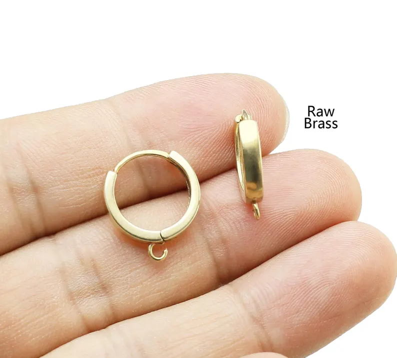 10 Buah Simpai Telinga Kuninga - Jewelry Making Metal ulasan dan harga