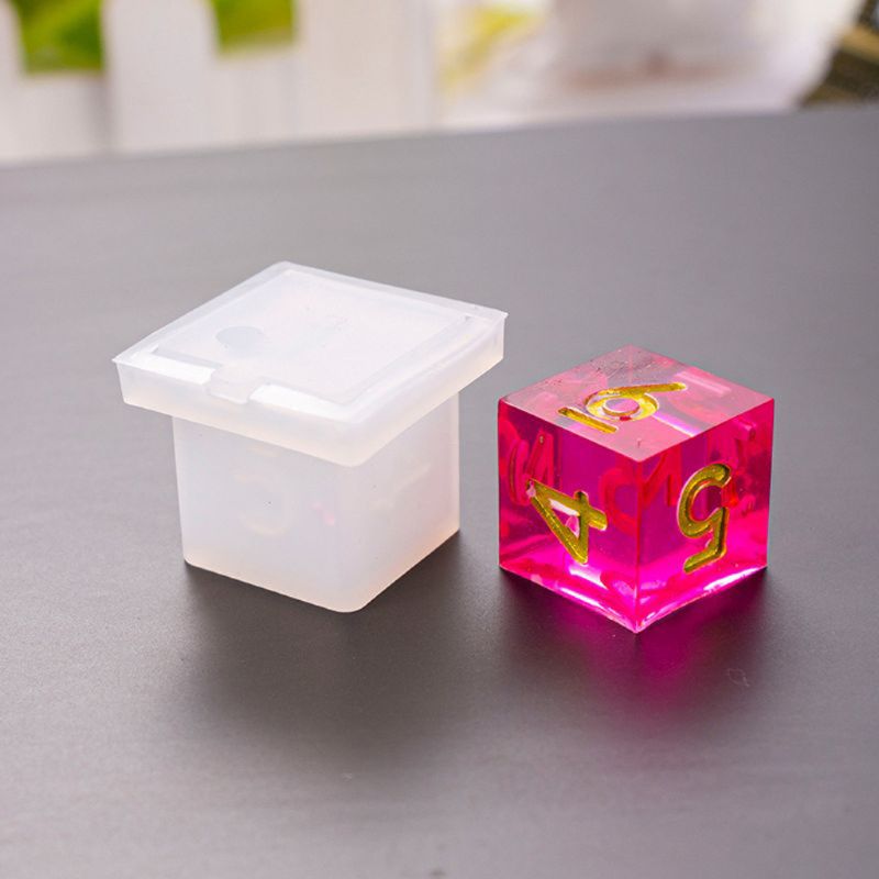 Cetakan Dadu Resin 8 Bentuk de - Jewelry Making Game ulasan dan harga