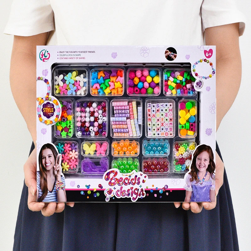 Set manik-manik DIY anak perem - Jewelry Making Kit For Kids ulasan dan harga