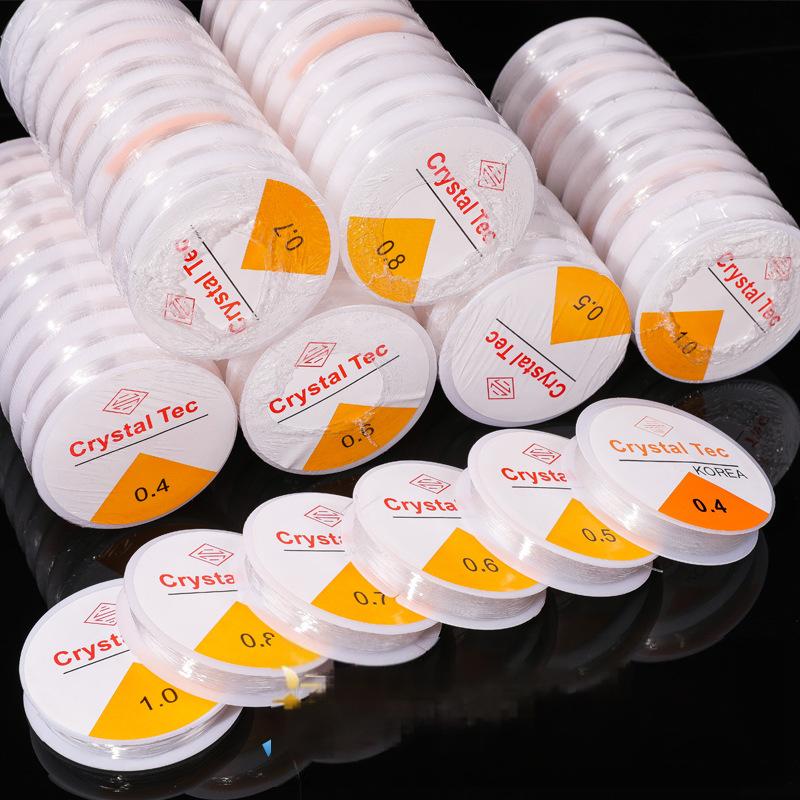 Tali Kristal Elastis 0.4-1.0mm - Jewelry Making Beginners ulasan dan harga