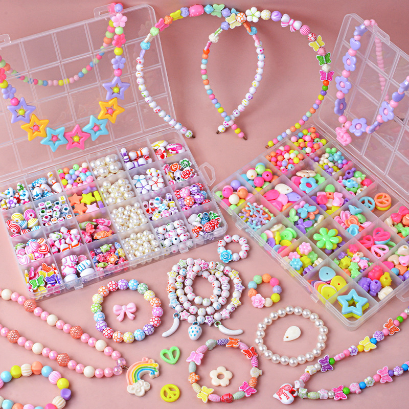 Mainan Anak DIY Buatan Tangan  - Jewelry Making Kit For Kids ulasan dan harga