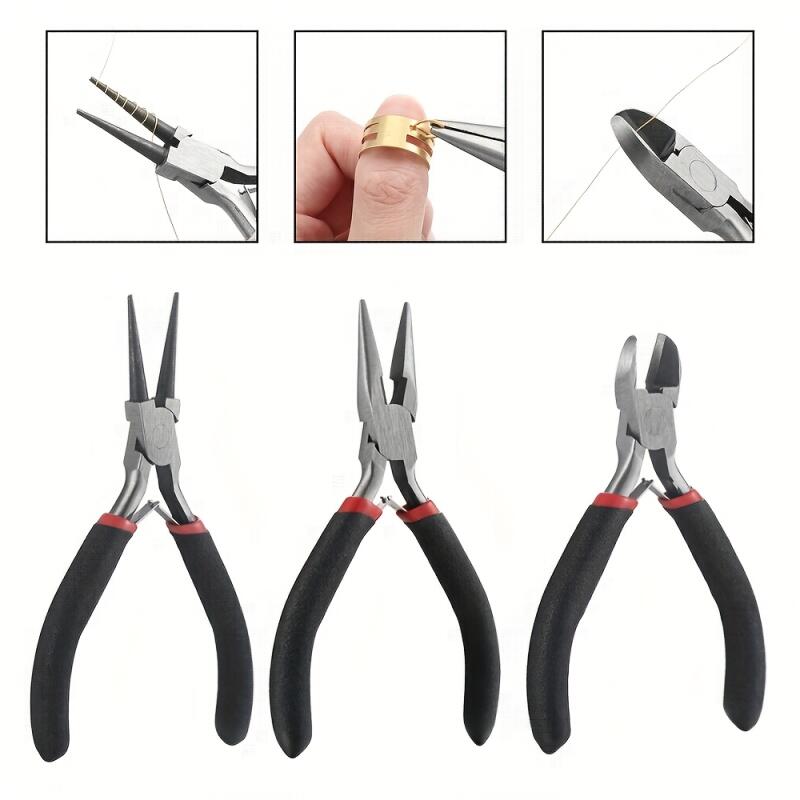 1pcs/set Set Alat Tang DIY, Al - Jewelry Making Pliers ulasan dan harga