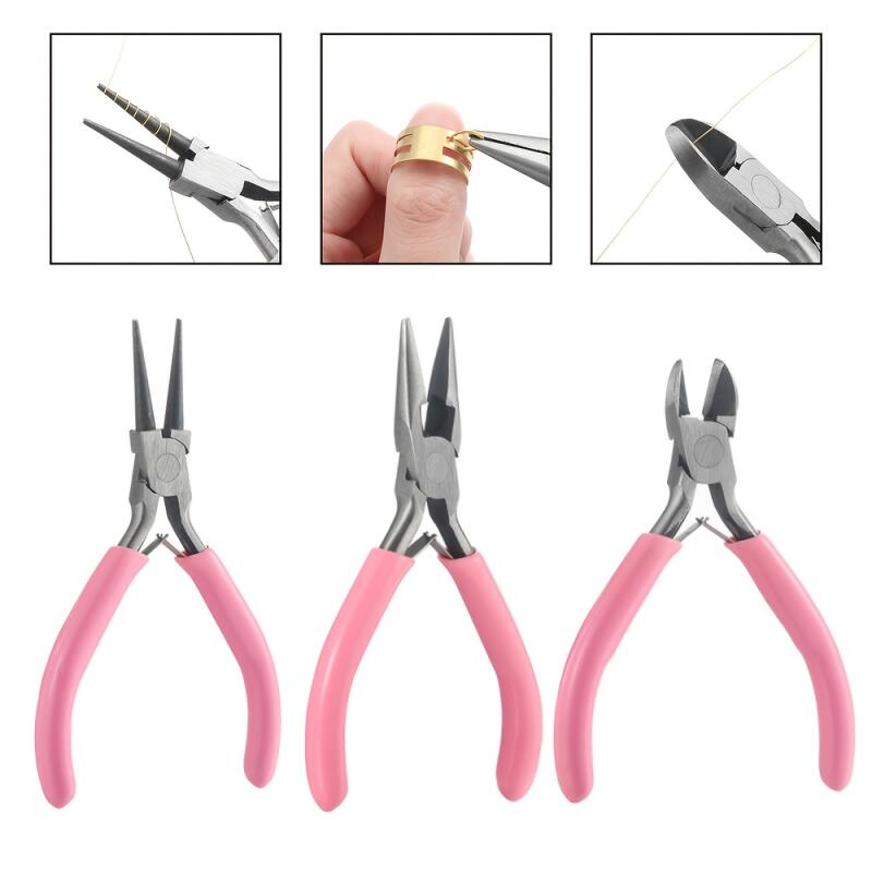 1pcs/set Set Alat Tang DIY, Al - Jewelry Making Pliers ulasan dan harga