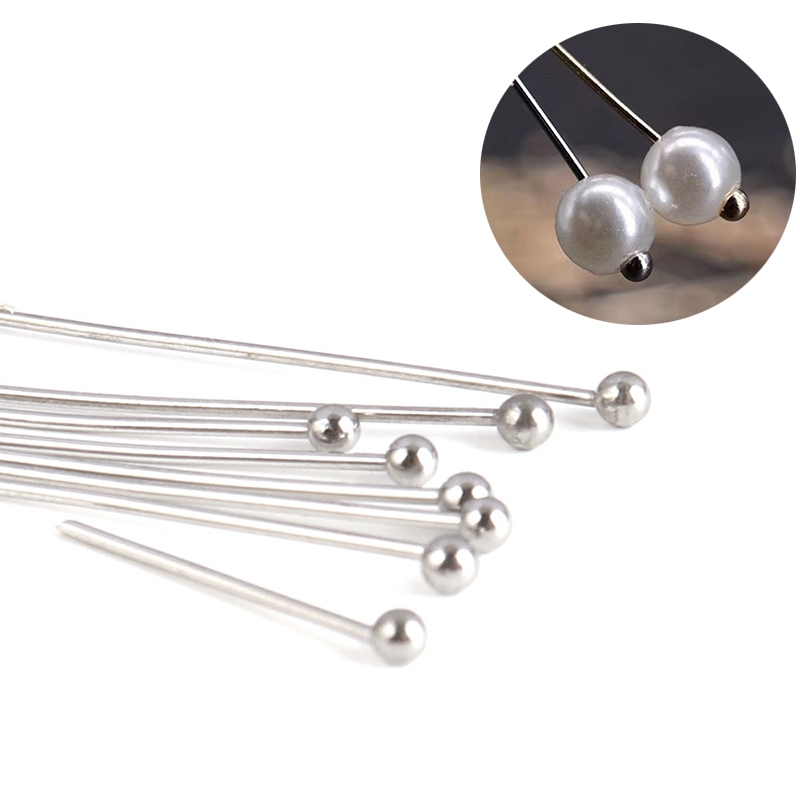 100 Buah/Lot 316L Pin Kepala D - Jewelry Making Rivets ulasan dan harga