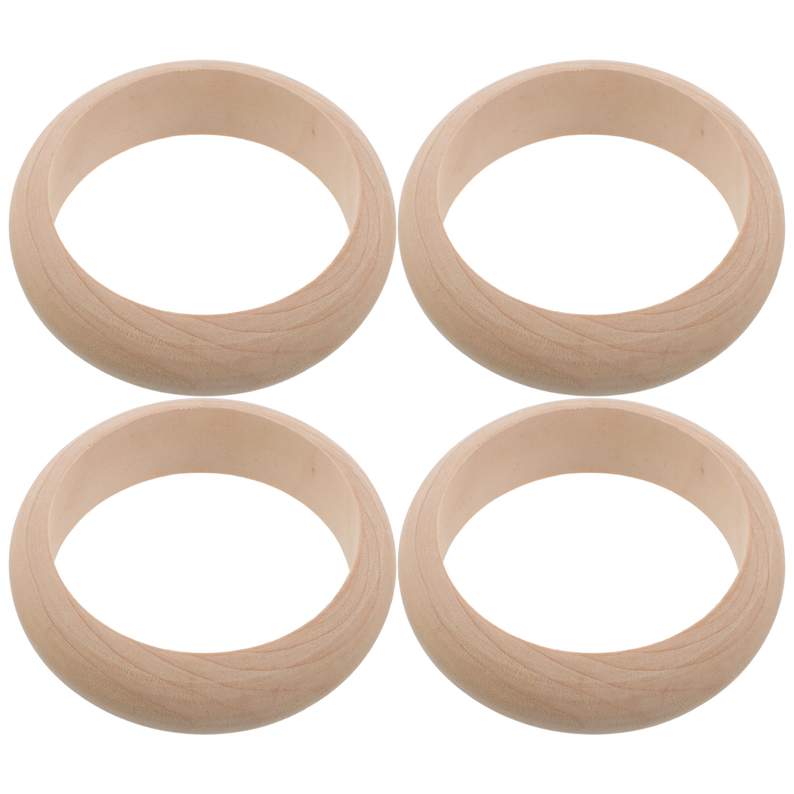 4 Buah Gelang Kayu Alami Tanpa - Jewelry Making A Ring ulasan dan harga