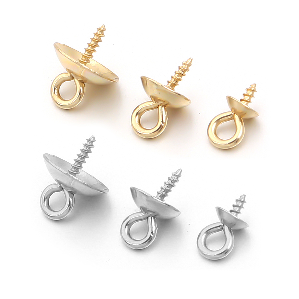 20pcs Pin Sekrup Baja Tahan Ka - Jewelry Making Rivets ulasan dan harga
