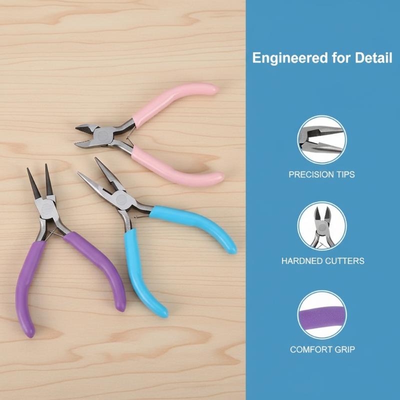 Alat Pembuat Perhiasan Set Tan - Jewelry Making Pliers ulasan dan harga