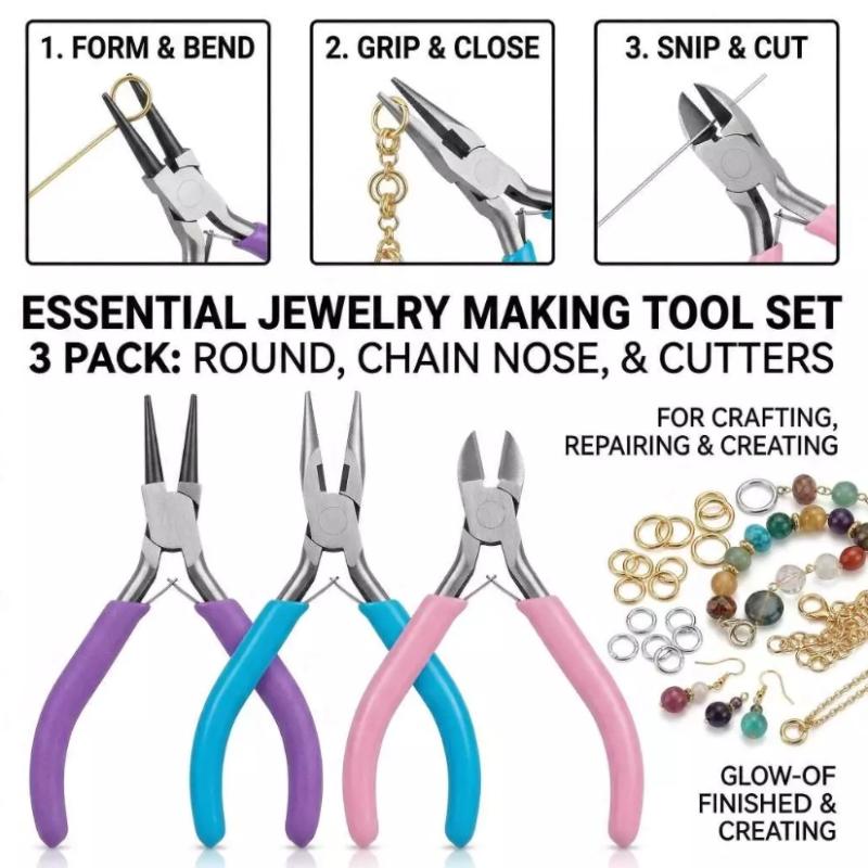 Alat Pembuat Perhiasan Set Tan - Jewelry Making Pliers ulasan dan harga