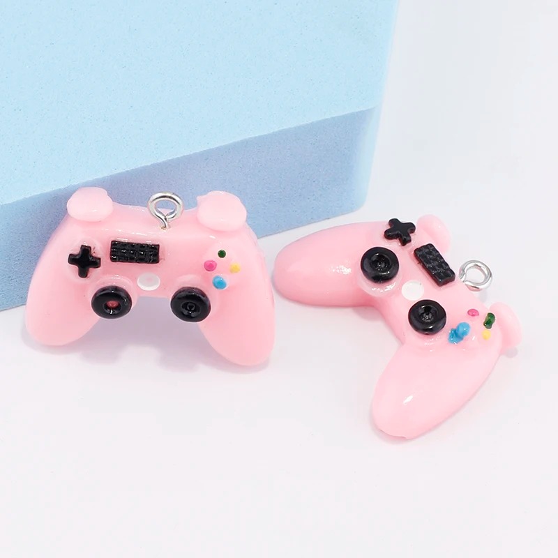 10 Buah 23Mm 3D Pengendali Gam - Jewelry Making Game ulasan dan harga