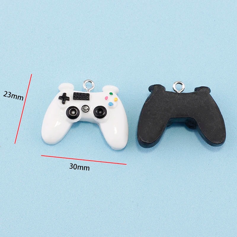 10 Buah 23Mm 3D Pengendali Gam - Jewelry Making Game ulasan dan harga