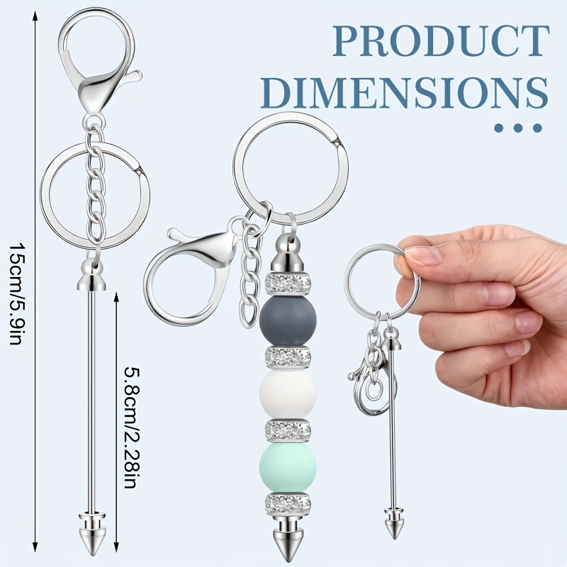 6 Buah Gantungan Kunci Manik-m - Jewelry Making Kit For Kids ulasan dan harga
