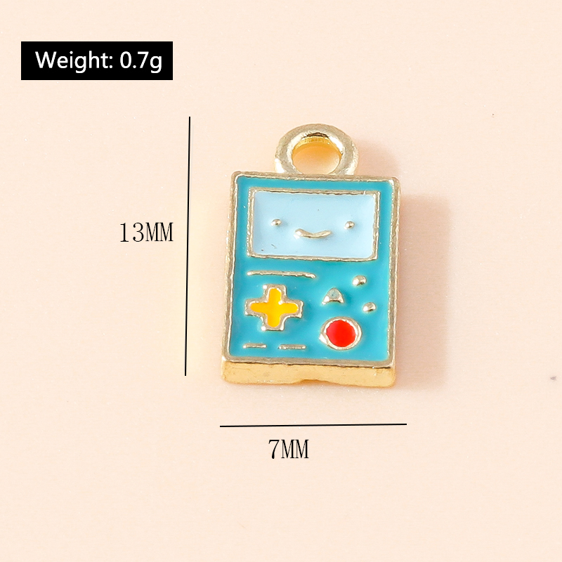10 buah Kawaii Enamel konsol p - Jewelry Making Game ulasan dan harga