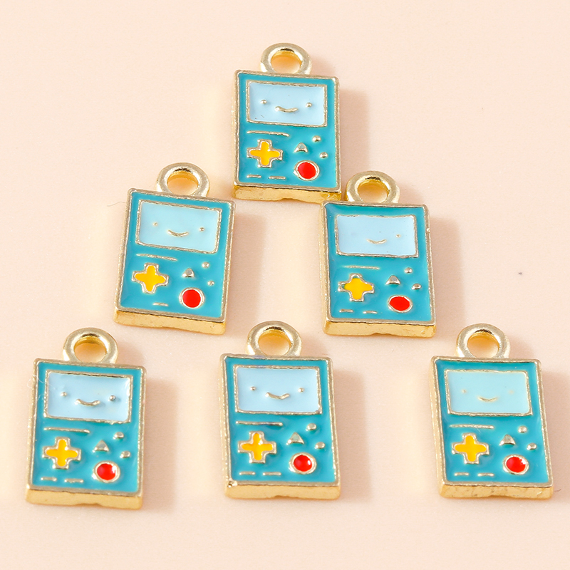 10 buah Kawaii Enamel konsol p - Jewelry Making Game ulasan dan harga