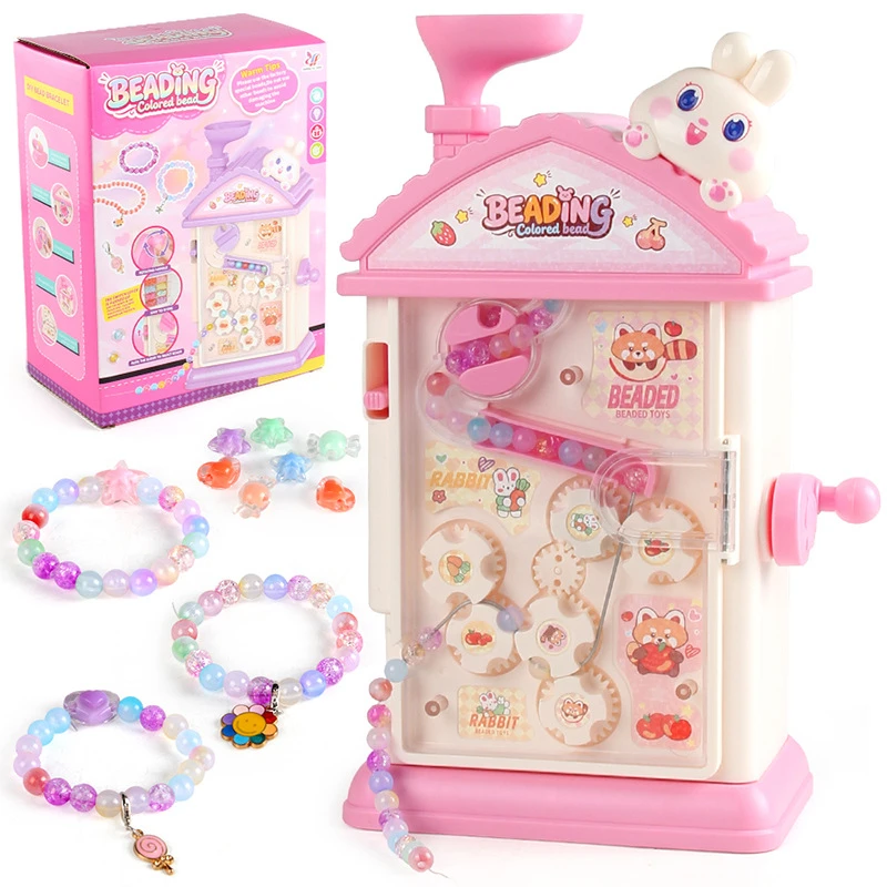 Set Mainan Mesin Pemasang Mani - Jewelry Making Kit For Kids ulasan dan harga