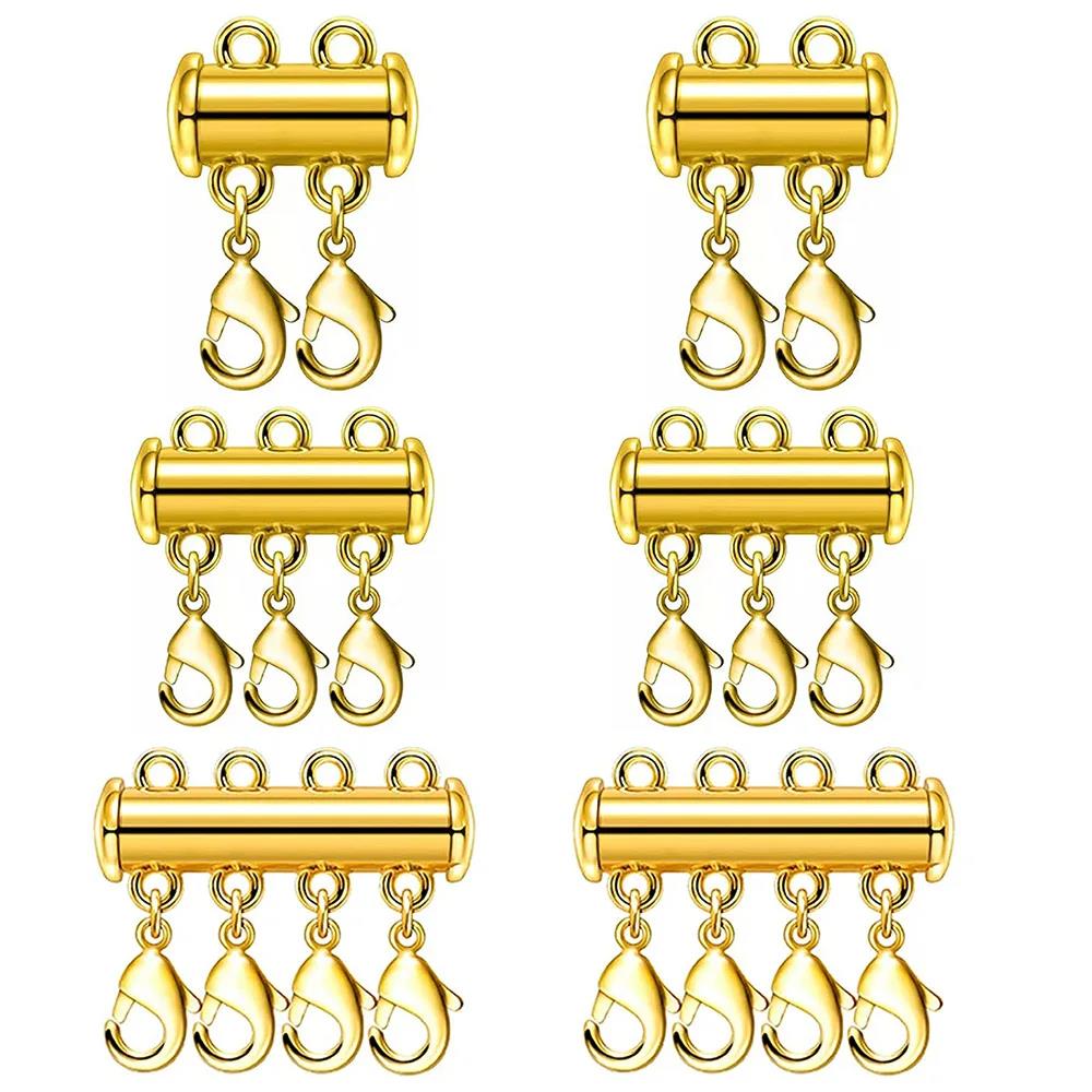 2 Buah Kunci Konektor Tabung M - Jewelry Making Metal ulasan dan harga