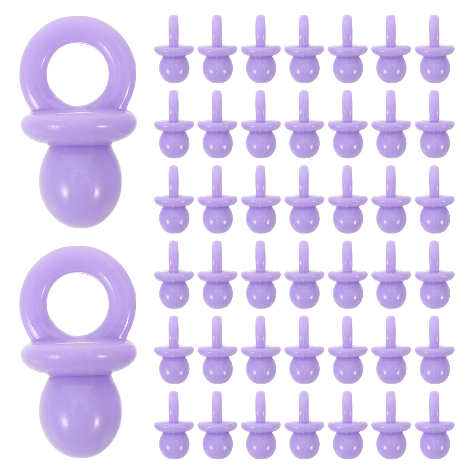 60Pcs Mini Resin Pacifier Char - Jewelry Making Game ulasan dan harga