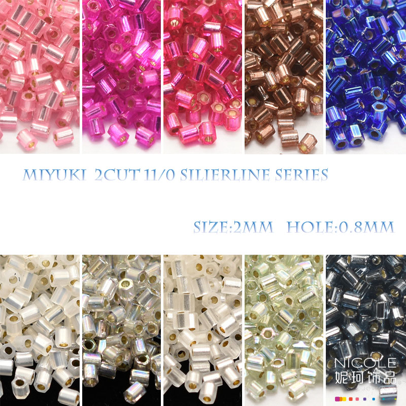 Manik-manik biji kaca Miyuki i - Jewelry Making Japan ulasan dan harga