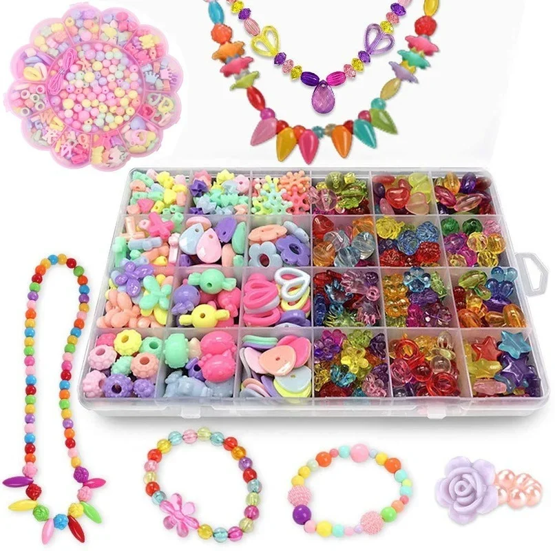 Set manik-manik DIY anak perem - Jewelry Making Kit For Kids ulasan dan harga